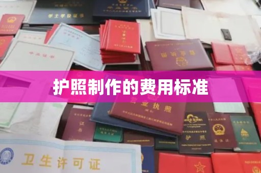 灞桥护照制作的费用标准