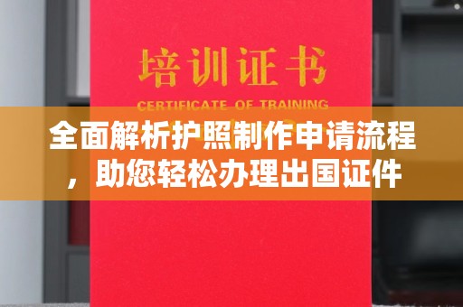 洛隆全面解析护照制作申请流程，助您轻松办理出国证件